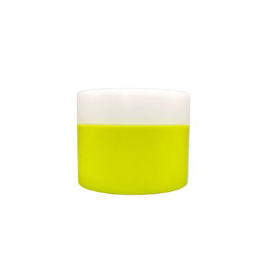 문지름 풀을 위해 금속화된 매트 플라스틱 화장용 단지 두 배 벽 60ml 100ml