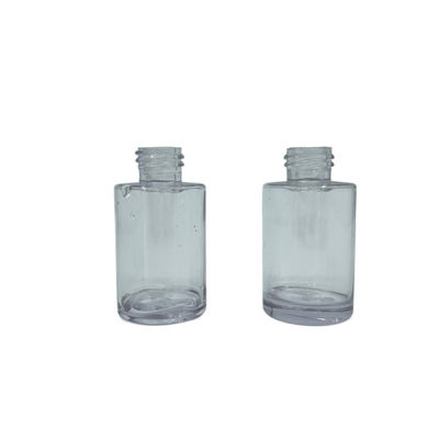 상한 상표를 위해 새지 않는 호화스러운 명확한 PETG 화장용 병 휴대용 30ml