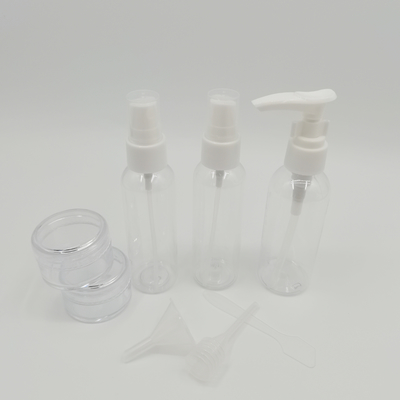 크림 단지 여행 살포 병을 위한 펌프 숟가락 점적기 깔때기 주문을 받아서 만들어진 PVC 세척 부대