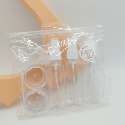 크림 단지 여행 살포 병을 위한 펌프 숟가락 점적기 깔때기 주문을 받아서 만들어진 PVC 세척 부대