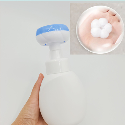 어린이 손 세척을 위한 43mm 마감 꽃 모양 거품 펌프 샴푸 비누 0.8ml 노출량 XY07-3