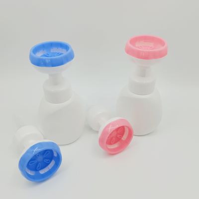 어린이 손 세척을 위한 43mm 마감 꽃 모양 거품 펌프 샴푸 비누 0.8ml 노출량 XY07-3