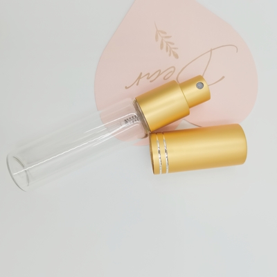 알루미늄 향수 스프레이어를 가진 10ml 15ml 20ml 25ml 30ml 관 유리병
