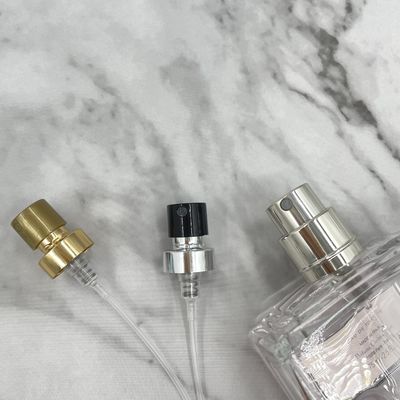 향수 펌프 분무기 분무기 크림프 펌프 0.09ml/T 15/400 고무 틈막이