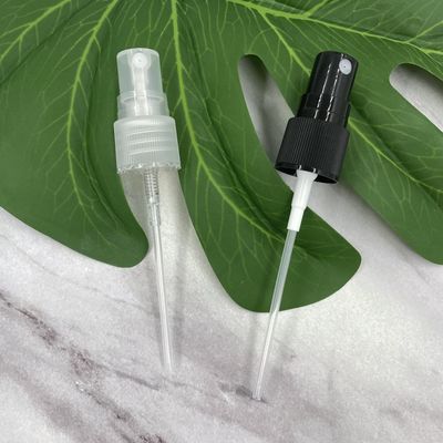PP 모자를 가진 늑골이 있는 마감 정밀한 안개 분무기 펌프 18/410 폴리프로필렌 플라스틱