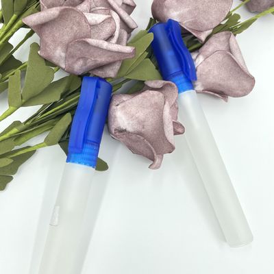 5ml 10ml 서리로 덥은 빈 손 소독제 스프레이 펜 병 세트 PE 가스켓 누출 방지