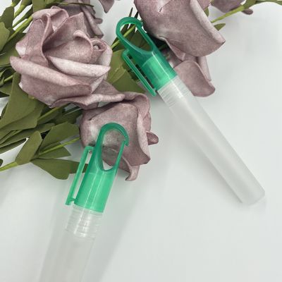 SS316 봄 미니 펌프 분무기 펜 손 소독제 8ml 10ml 교수형 버클 커버