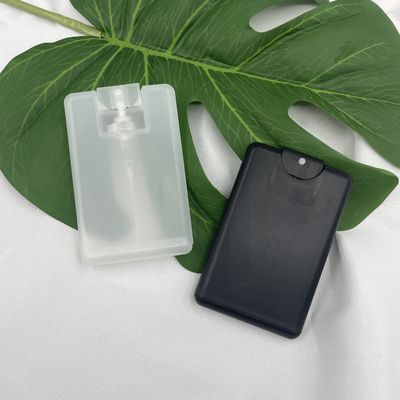 20ml 빈 플라스틱 살포 병 PP 신용 카드 분무기 0.06ML/T에 의하여 주문을 받아서 만들어지는 색깔