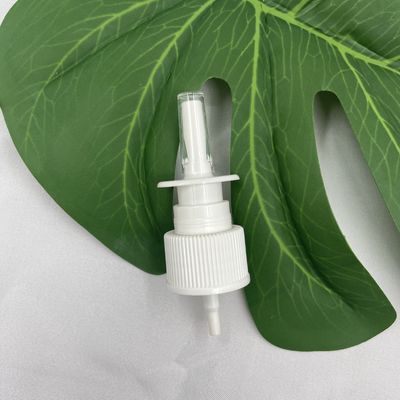 0.16ML 복용량 20mm 안개 분무기 향수 PP 비강 흡입 펌프 18/410 투명 캡 포함