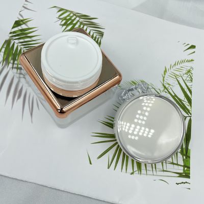 사각형 원형 모서리 디자인 아크릴 크림병 30g, 50g XY2202