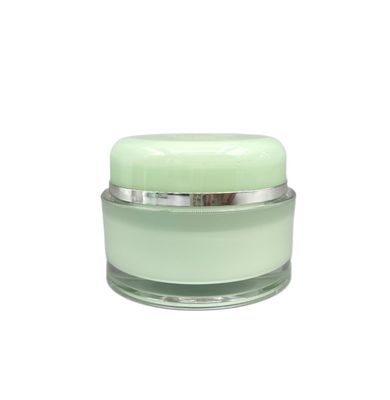 UV 증거 플라스틱 화장용 단지 피부 관리 크림을 위한 둥근 아크릴 용기 30g 50g
