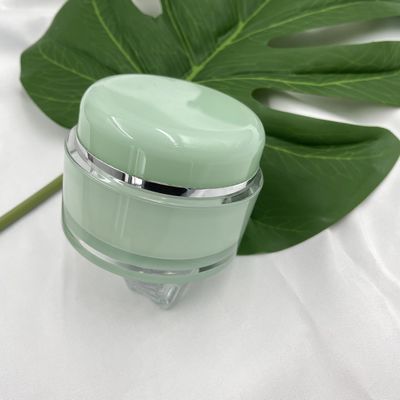 UV 증거 플라스틱 화장용 단지 피부 관리 크림을 위한 둥근 아크릴 용기 30g 50g