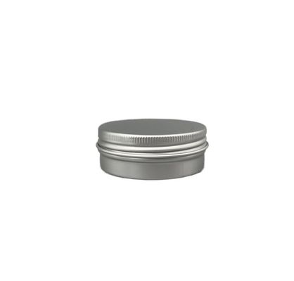 왁스를 위한 작은 60ml 80ml 알루미늄 양철 단지 둥근 가장자리 나사 강선전도 정상