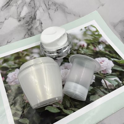 교체할 수 있는 답답한 펌프 크림 단지 화장용 콘테이너 30g 50g에 의하여 주문을 받아서 만들어지는 색깔