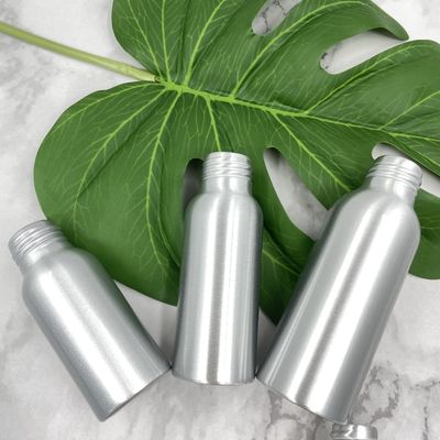 상표를 가진 100ml 150ml를 밀봉하는 반대로 UV 알루미늄 화장용 병
