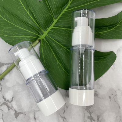 15ml, 30ml, 50ml, 80ml, 100ml, 120ml 에어리스 로션 병 스킨 케어용 로션 액추에이터