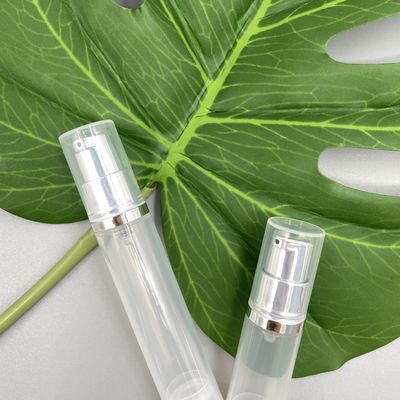 PP 소형 펌프 살포 병 10ml 15ml 나사 마감 화장용 로션