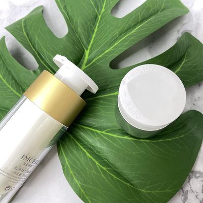 작은 로션 답답한 펌프 병 트위스트 프레스 15ml 라운드 매트 골드