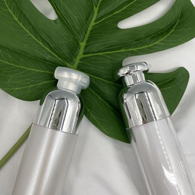 클립을 가진 호화스러운 화장용 펌프 병 두 배 벽 15ml 아BS 작은 콘테이너