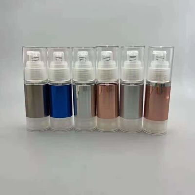 15ml, 30ml, 50ml, 80ml, 100ml, 120ml 에어리스 로션 병 스킨 케어용 로션 액추에이터