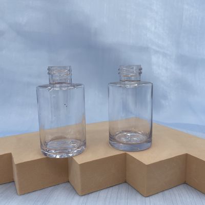 상한 상표를 위해 새지 않는 호화스러운 명확한 PETG 화장용 병 휴대용 30ml