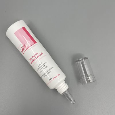 눈 젤을 위한 주문을 받아서 만들어진 색깔 빈 짜기 관 20ml 40ml 공간 모자 직경 25mm