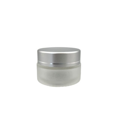 직경 4.7cm 고도 3.2cm를 포장하는 둥근 20g 주문 유리제 화장용 단지