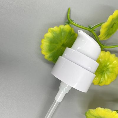0.25ML/T 크림 펌프 디스펜서 24/400 화이트 AS 클리어 캡 SS316 스프링 외부