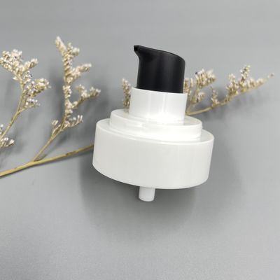 PP 모자를 가진 손 크림 펌프 분배기 0.25ML/T 두 배 벽 마감 24/410 SS316