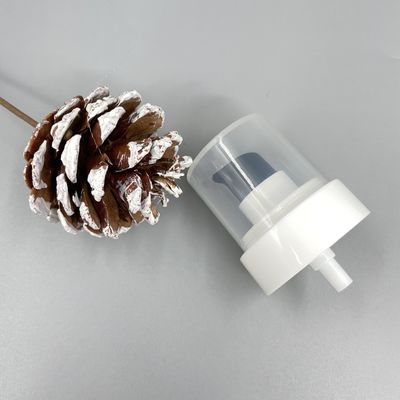 PP 모자를 가진 손 크림 펌프 분배기 0.25ML/T 두 배 벽 마감 24/410 SS316