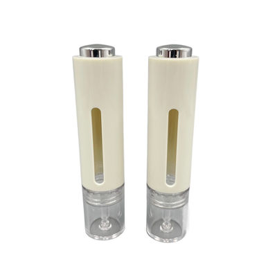 15ml 럭셔리 에센셜 오일 롤러 병 미니 droppe abs 버튼 프레스 창 포함 고품질