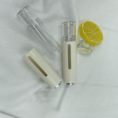 15ml 럭셔리 에센셜 오일 롤러 병 미니 droppe abs 버튼 프레스 창 포함 고품질