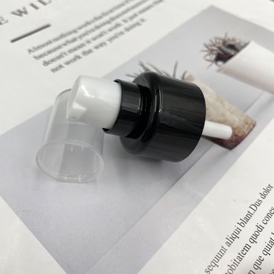 크림 24 410 펌프 분배기 늑골이 있는 마감은 반 모자를 가진 0.2ML/T를 금속화했습니다