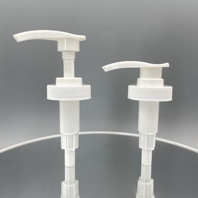 백색 샴푸 병 분배기 펌프 33/410 4.0ML 출력 비율 38/400