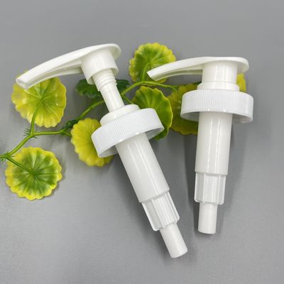 백색 샴푸 병 분배기 펌프 33/410 4.0ML 출력 비율 38/400