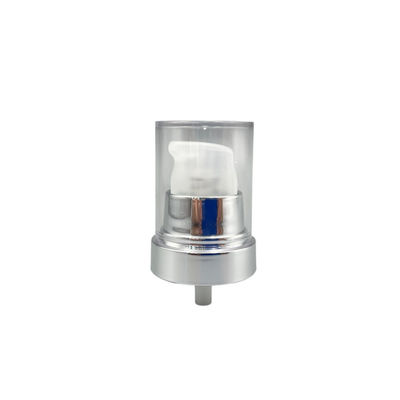 리퀴드 파운데이션 크림 펌프 디스펜서 304H 스프링 0.3ml 용량 24/410 실버 마감