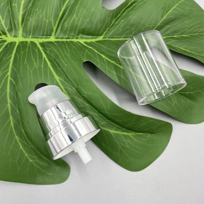리퀴드 파운데이션 크림 펌프 디스펜서 304H 스프링 0.3ml 용량 24/410 실버 마감