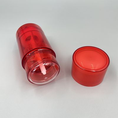 인쇄를 가진 빨간 75g 주문 방취제 지팡이 콘테이너 둥근 AS