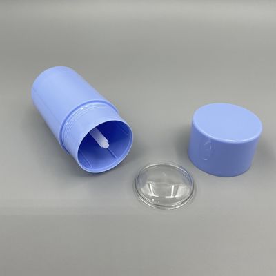 파란은 방취제 지팡이 빈 콘테이너 둥근 50g 75g에 의하여 주문을 받아서 만들어진 로고를 위로 밀어 넣습니다