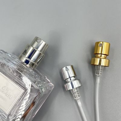 깃봉을 가진 금 향수 펌프 분무기 분사구 보충 15 400 알루미늄 0.09ML