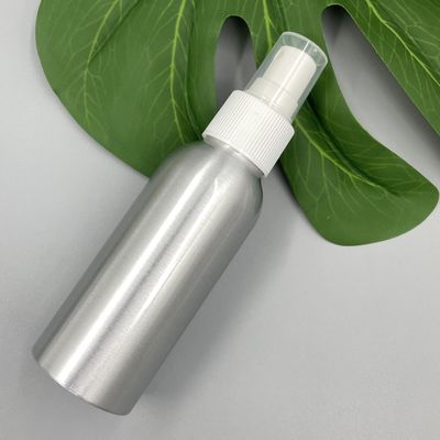 3.52oz 알루미늄 화장용 콘테이너 살포 직경 40mm 목 24mm 둥근 어깨
