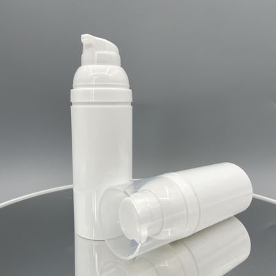PP 75ml 50ml 백색 답답한 펌프 병 로션 스냅으로 오염 없음