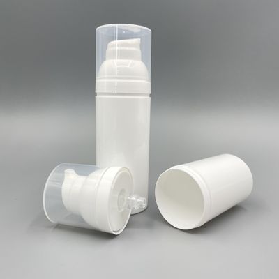 PP 75ml 50ml 백색 답답한 펌프 병 로션 스냅으로 오염 없음