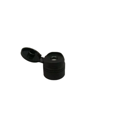 매트 블랙 플라스틱 나사 디스크 상단 플립 캡 24/410 실리콘 밸브 9.5mm