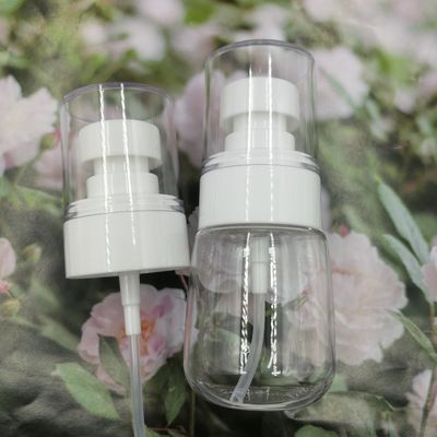 럭셔리 클리어 빈 Upg 30ml Petg 병 울트라 파인 스프레이어 화이트
