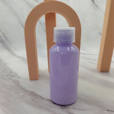 여행 세트 시리즈 스킨 케어 75ml 애완 동물 펌프 병 핑크 퍼플 라이트 그린 라이트 블루