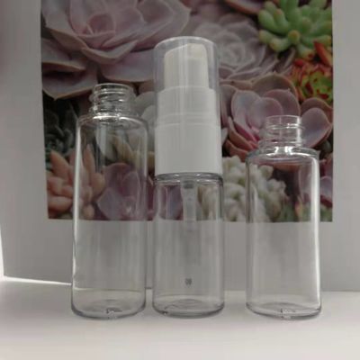 둥근 30ml 1.06oz 목 20mm 애완 동물 분무기 병 두꺼운 벽 명확한 색깔