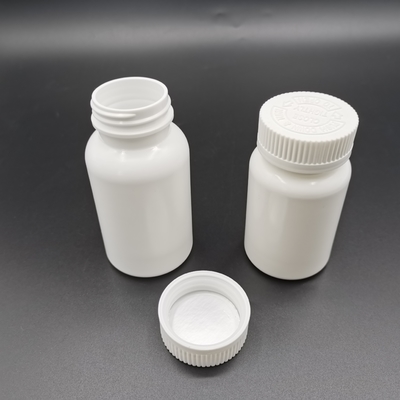 120 입방 센티미터 하얀 Hdpe 병 아이들 증명 모자 컴퓨터 시스템과 열기에 대한 턴