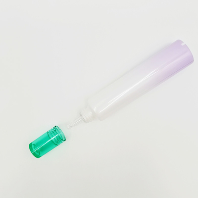 눈 젤을 위한 주문을 받아서 만들어진 색깔 빈 짜기 관 20ml 40ml 공간 모자 직경 25mm