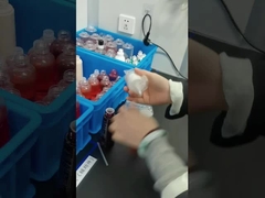 33/410 손톱 제광액 펌프 디스펜서는 캡 NBR / PE 피스톤을 깨끗이 합니다